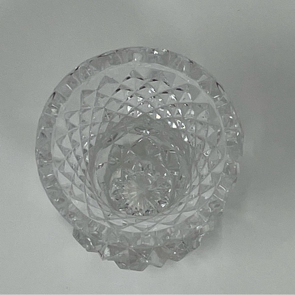 Vintage Bud Vase Princess House Crystal Glass Toothpick Holder - Picture 4 of 9